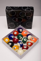Pool billiard balls for small pool tables, 48 ??mm, standard