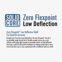 Lucasi Custom Zero Flexpoint Low-Deflection-Oberteil für Pool-Billard-Queues, verschiedene Gewinde