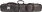 Adam Billard-Queuetasche Tournament 4/8, schwarz, aus hochwertigem Kunstleder, mit fünf Außentaschen für Zubehör, Tragegriff und Schultergurt