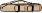 Buffalo Billard-Queuetasche Tournament 4/8, beige, aus hochwertigem Kunstleder, mit fünf Außentaschen für Zubehör, Tragegriff und Schultergurt