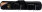 Laperti Billard-Queuetasche Collection 4/8 schwarz im Wildleder-Look, mit 5 Seitentaschen für Zubehör, Tragegriff und Schultergurt