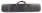 Laperti Billard-Queuetasche De Luxe 2/6 schwarz, aus hochwertigem Kunstleder, mit Innentaschen für Zubehör, Tragegriff und Schultergurt