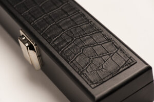 Koffer „Alligator black“ für Pool-Billard-Queues
