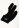 Billard-Handschuh Laperti, schwarz mit Lederverstärkung, verschiedene Größen
