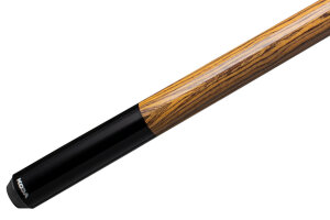 KODA KD21 pool cue, two-piece, with quality leather tip, solid wooden shaft and 5/16x18 joint, no wrap