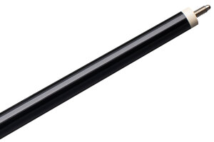 KODA KS01 pool cue, two-piece, with quality leather tip, solid wooden shaft and 5/16x18 joint