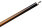 KODA KS10 pool cue, two-piece, with quality leather tip, solid wooden shaft and 5/16x18 joint and linen grip