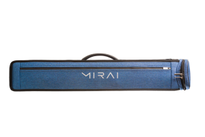 MIRAI Softcase for pool cues 3/5 blue