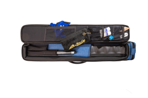 MIRAI Softcase for pool cues 3/5 blue