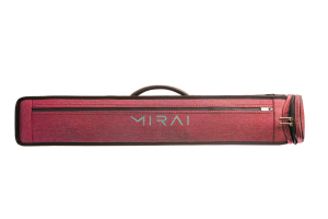 MIRAI Softcase for pool cues 3/5 burgundy