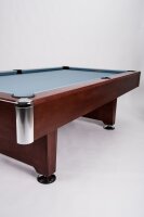 Cuel Sport 8-foot billiard table, brown