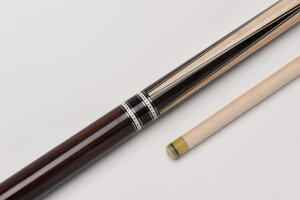DBJ-001 Break & Jump cue for pool billiards with plastic ferrule and high-quality G10 tip, wrapless handle