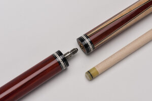 DBJ-002 Break & Jump cue for pool billiards with plastic ferrule and high-quality G10 tip, wrapless handle
