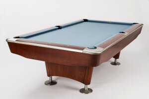 Cuel Pro II tournament pool table, 9-foot, mahogany
