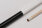 MIT MF2-002 pool billiard cue, two-piece, with quality leather tip, solid wooden shaft and irish linen grip incl. joint protectors