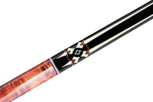 Adam "Professional Osaka" billiard cue for carambol, 2 parts, with kamui leather and wood joint