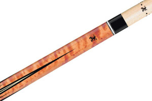 Adam "Professional Nigata" billiard cue for carambol, 2 pieces, with Kamui leather and wood joint