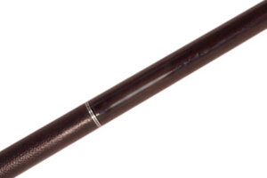 Buffalo Break- / Jump-Cue black for billiard, three-part, with Black Bakalite Tip & Ferrule, 5 / 16x18-joints and leather grip