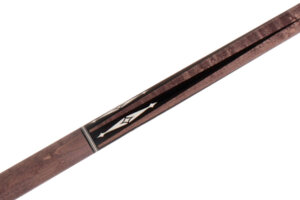 Buffalo "Century No.7" billiard cue for carambol, 2 pieces, with Everest leather and wood joint