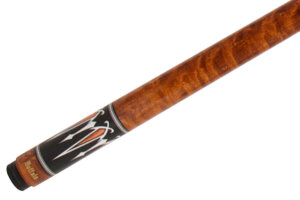Buffalo "Century No.8" billiard cue for carambol, 2 pieces, with Everest leather and wood joint
