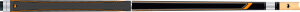 Buffalo Dominator S2 no. 2 billiard cues for pool billiards, 2-part, with solid wood top, sport grip and quick release joint