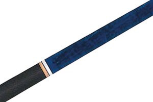 Buffalo Premium II no. 4 billiard cues for pool billiards, 2 parts, with solid wood top, sports grip, Uni-Loc joint
