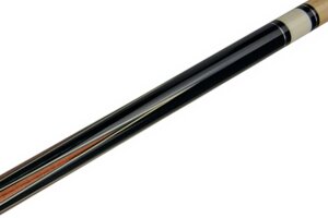 Buffalo Tech No. 5 billiard cue for pool billiard, 2-part, with solid wood top, sports grip, Uni-Loc joint
