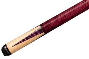 Lucasi Custom LZC17 pool cue with Zero Flexpoint Solid Core Low Deflection top and Uni-Loc joint