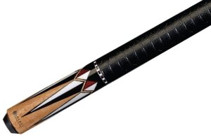 Lucasi Custom LZC31 pool billiard cue with Zero Flexpoint Solid Core Low Deflection top and Uni-Loc joint