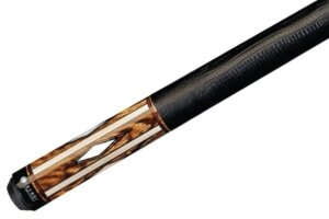 Lucasi Custom LZC33 pool billiard cue with Zero Flexpoint Solid Core Low Deflection top and Uni-Loc joint