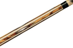 Lucasi Custom LZC33 pool billiard cue with Zero Flexpoint Solid Core Low Deflection top and Uni-Loc joint