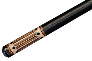 Lucasi Custom LZC35 pool billiard cue with Zero Flexpoint Solid Core Low Deflection top and Uni-Loc joint