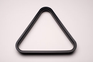 Racking triangle for pool billiards, model standard, PVC, various sizes