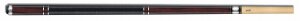 Universal U-3 pool billiard cue with low-deflection upper part, including joint protector