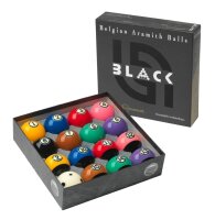 Aramith Black Tournament Pro Cup TV Pool Billiard Balls,...